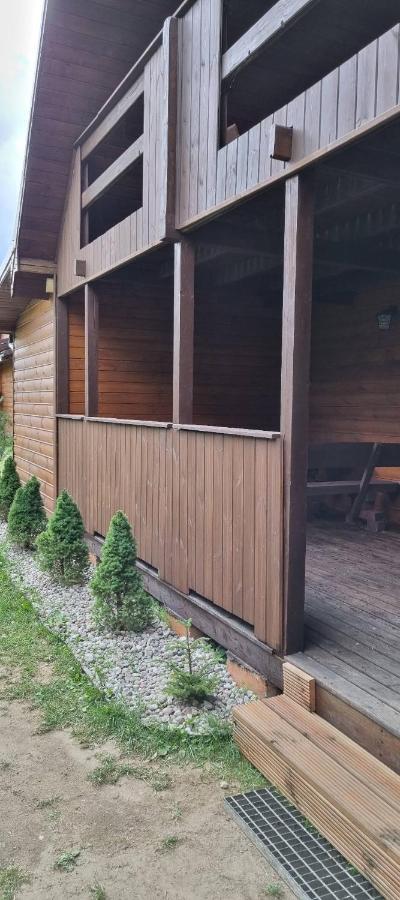 Tatarak Domki Na Mazurach - Apartament Z Duzym Tarasem Nad Jeziorem Walpusz Stare Kiejkuty Eksteriør billede